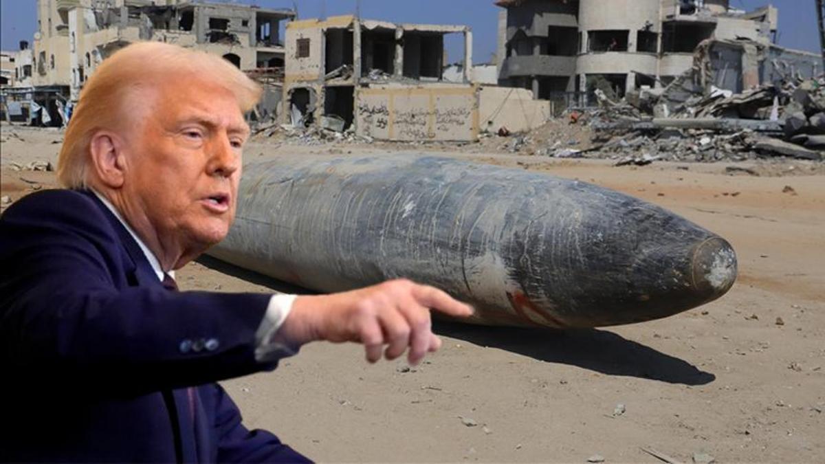 Biden engellemişti, Trump onay verdi: 1 tonluk yüksek tonajlı bombalar İsrail’de! MK-84 sevkiyatı…